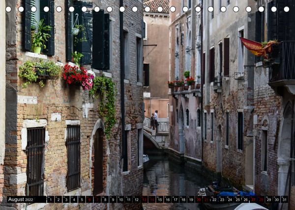 Produktbild: Venedig Impressionen (Tischkalender 2022 DIN A5 quer)