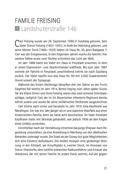 Produktbild: &bdquo;HIER WOHNTE &hellip;&ldquo; &ndash; Schicksale und Biografien hinter den Stolpersteinen der Stadt Regensburg.