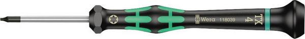 Produktbild: Wera 2067 Elektrotechnik und Feinwerktechnik Torx-Schraubendreher Gr&ouml;&szlig;e (Schraubendreher) T 4 Klingenl&auml;nge: 40 mm 1 St.
