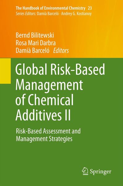 Produktbild: Global Risk-Based Management of Chemical Additives II