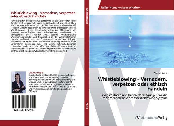 Produktbild: Whistleblowing - Vernadern, verpetzen oder ethisch handeln