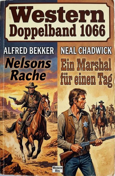 Produktbild: Western Doppelband 1066: Nelsons Rache / Ein Marshal f&uuml;r einen Tag