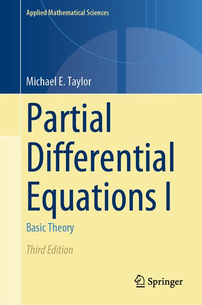 Produktbild: Partial Differential Equations I