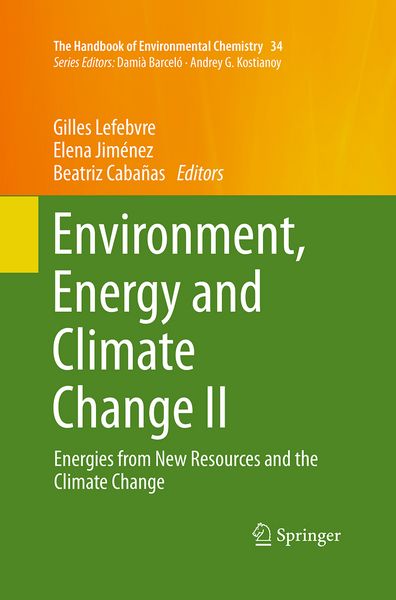 Produktbild: Environment, Energy and Climate Change II