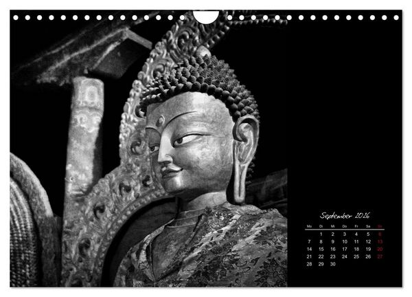 Produktbild: Worte des Buddha 2026 (Wandkalender 2026 DIN A4 quer), CALVENDO Monatskalender