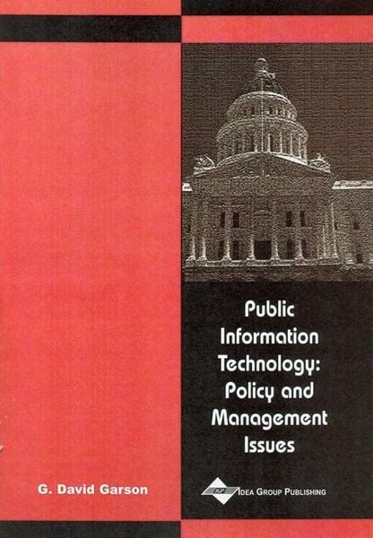 Produktbild: Public Information Technology: Policy and Management Issues