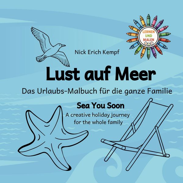 Produktbild: Lust auf Meer. Das Urlaubs-Malbuch f&uuml;r die ganze Familie.