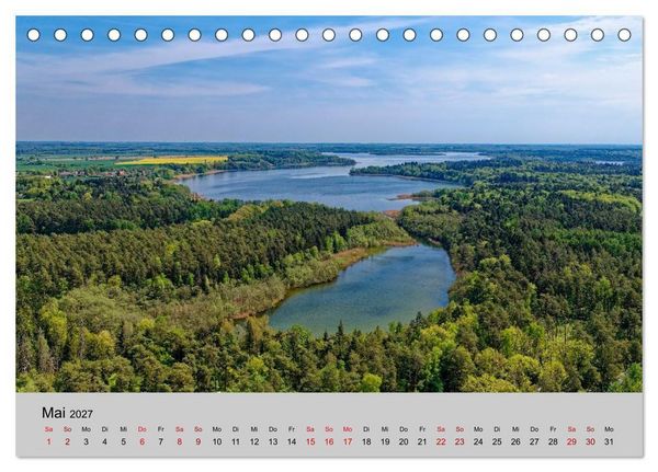 Produktbild: Biosph&auml;renreservat Schaalsee (Tischkalender 2027 DIN A5 quer), CALVENDO Monatskalender