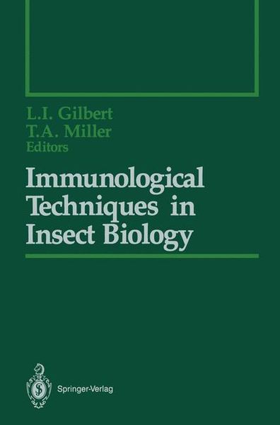 Produktbild: Immunological Techniques in Insect Biology
