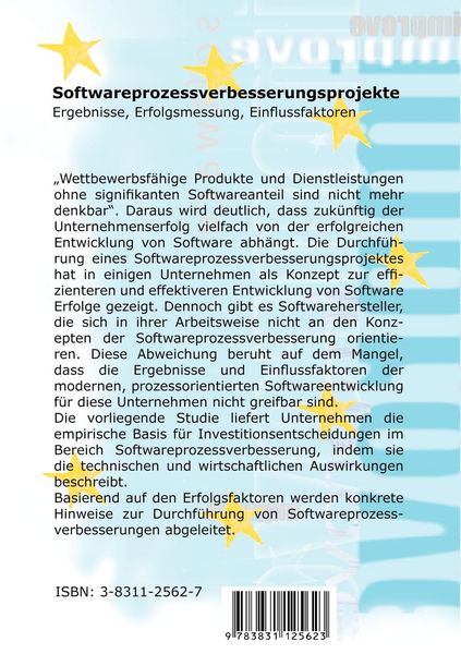 Produktbild: Softwareprozessverbesserungsprojekte