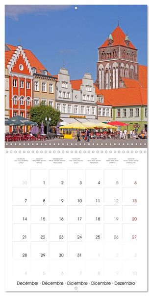 Produktbild: Hanseatic League - Places in northern Germany (Wall Calendar 2026 12 &times; 12 Inch) CALVENDO 12 Month Wall Calendar