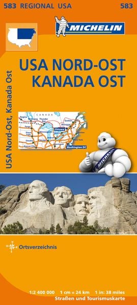 Produktbild: Michelin USA Nord-Ost, Kanada Ost