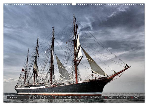 Produktbild: Segelimpressionen (hochwertiger Premium Wandkalender 2026 DIN A2 quer), Kunstdruck in Hochglanz