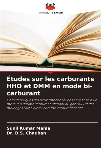 Produktbild: &Eacute;tudes sur les carburants HHO et DMM en mode bi-carburant