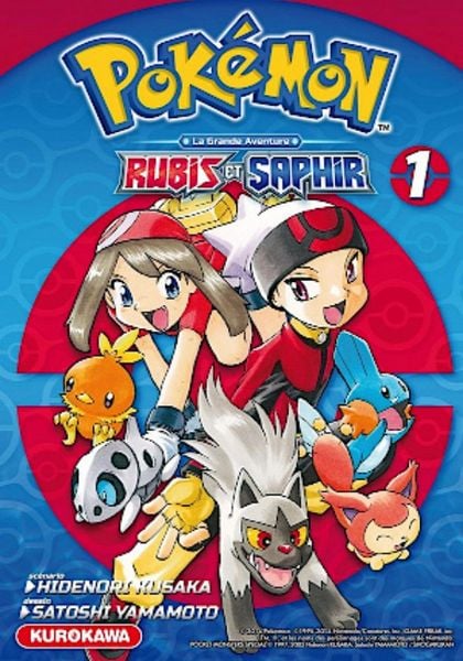 Pokémon - Die großen Abenteuer: Rubin und Saphir 01, Taschenbuch von Hidenori Kusaka,Satoshi Yamamoto, Panini, 978-3-7416-4808-3