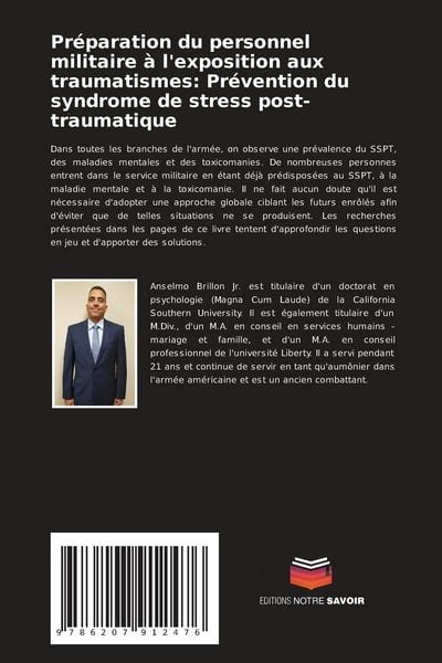 Produktbild: Pr&eacute;paration du personnel militaire &agrave; l'exposition aux traumatismes: Pr&eacute;vention du syndrome de stress post-traumatique