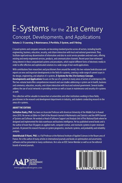 Produktbild: E-Systems for the 21st Century
