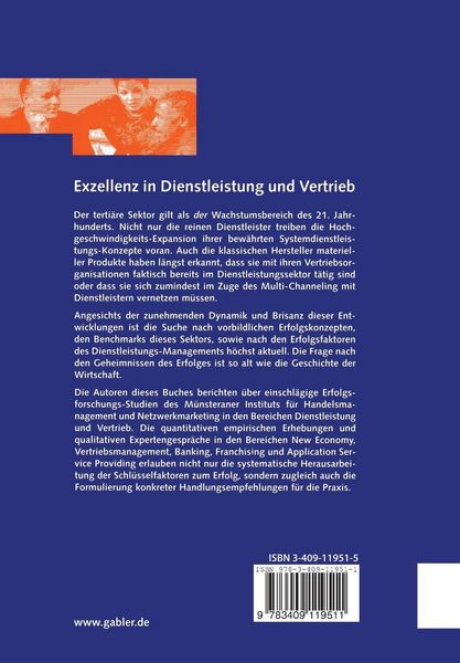 Produktbild: Exzellenz in Dienstleistung und Vertrieb
