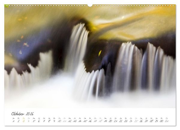 Produktbild: Wasserf&auml;lle klein und gro&szlig; (Wandkalender 2026 DIN A2 quer), CALVENDO Monatskalender