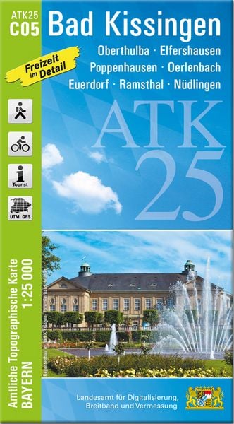 Produktbild: ATK25-C05 Bad Kissingen (Amtliche Topographische Karte 1:25000)