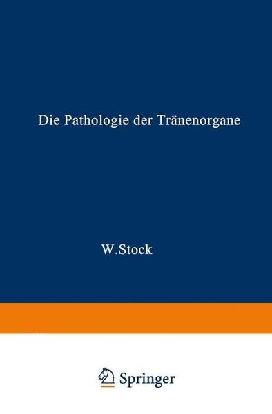 Produktbild: Die Pathologie der Tr&auml;nenorgane