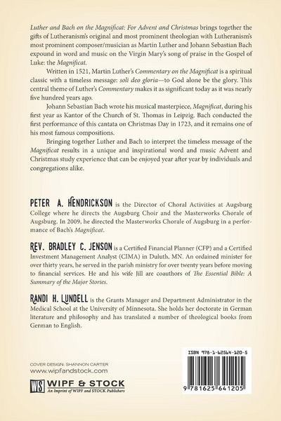 Produktbild: Luther and Bach on the Magnificat