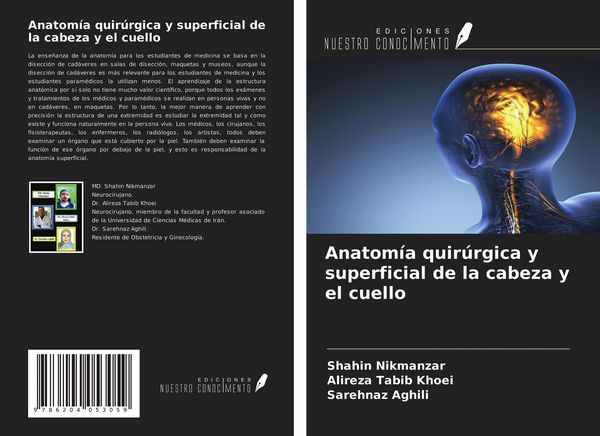 Produktbild: Anatom&iacute;a quir&uacute;rgica y superficial de la cabeza y el cuello