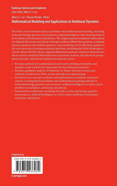 Produktbild: Mathematical Modeling and Applications in Nonlinear Dynamics