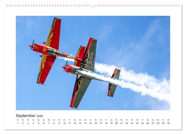 Produktbild: Helden der L&uuml;fte (Wandkalender 2026 DIN A2 quer), CALVENDO Monatskalender