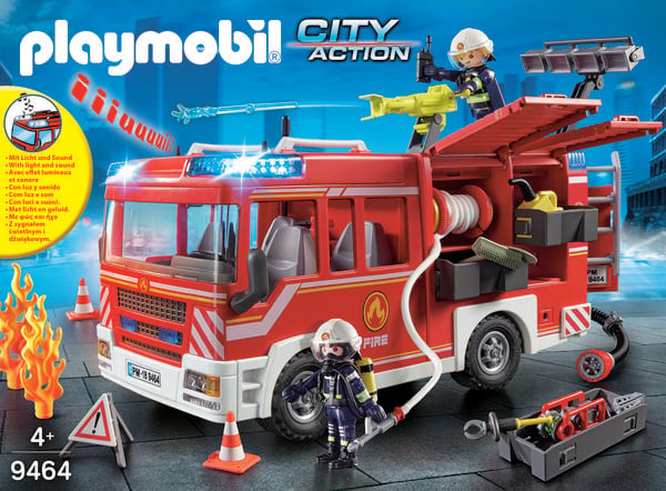 Produktbild: PLAYMOBIL&reg; 9464 City Life Feuerwehr-R&uuml;stfahrzeug