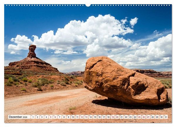 Produktbild: USA: Roadtrip durch die W&uuml;ste (hochwertiger Premium Wandkalender 2026 DIN A2 quer), Kunstdruck in Hochglanz
