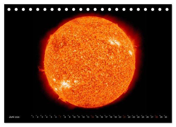 Produktbild: Sonne, Monde und Planeten (Tischkalender 2026 DIN A5 quer), CALVENDO Monatskalender