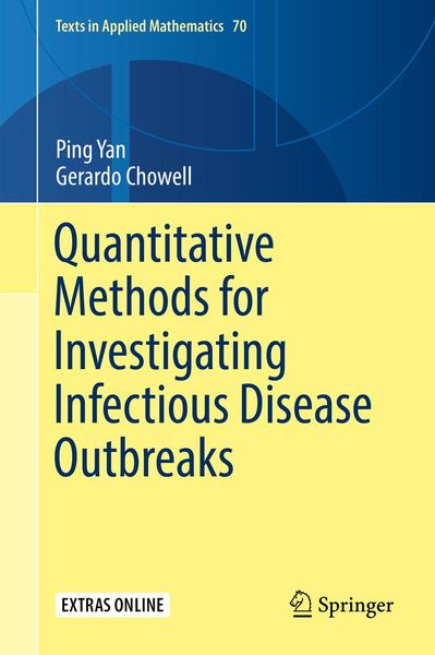 Produktbild: Quantitative Methods for Investigating Infectious Disease Outbreaks