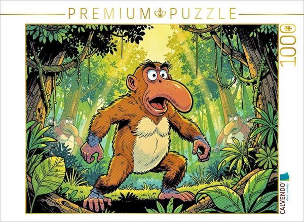 CALVENDO Puzzle Von der Nase geführt - ins nächste Abenteuer! | 1000 Teile Lege-Größe 64x48cm Foto-Puzzle für glückliche Stunden