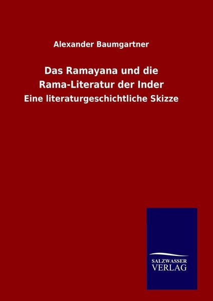 Produktbild: Das Ramayana und die Rama-Literatur der Inder