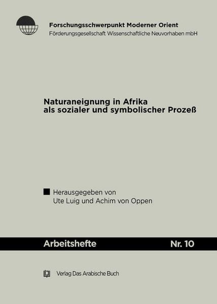 Produktbild: Naturaneignung in Afrika als sozialer und symbolischer Proze&szlig;.