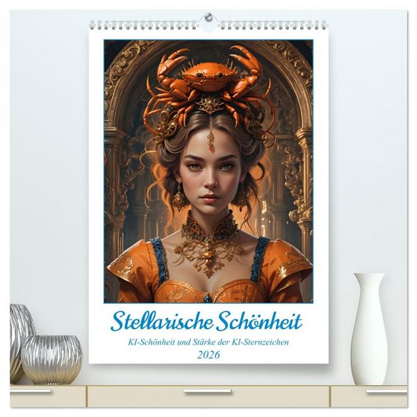 Produktbild: Stellarische Sch&ouml;nheit (hochwertiger Premium Wandkalender 2026 DIN A2 hoch), Kunstdruck in Hochglanz