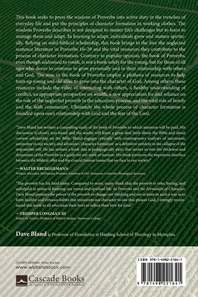 Produktbild: Proverbs and the Formation of Character