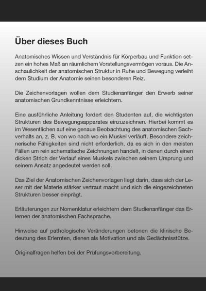 Produktbild: Anatomische Zeichenvorlagen