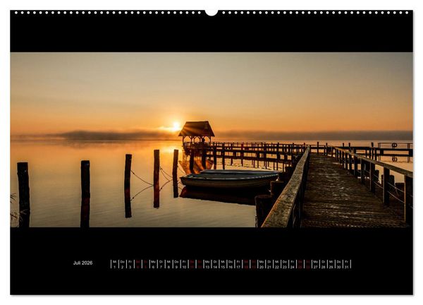 Produktbild: Ostholstein - Land und Wasser zwischen Sonnenauf- und Sonnenuntergang (Wandkalender 2026 DIN A2 quer), CALVENDO Monatskalender