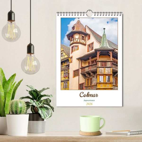 Produktbild: Colmar - Impressionen (Wandkalender 2026 DIN A4 hoch), CALVENDO Monatskalender