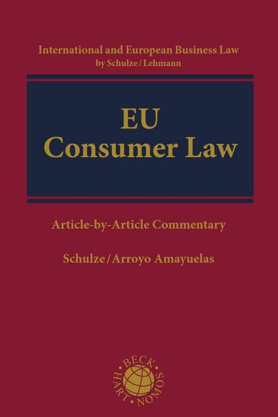 Produktbild: EU Consumer Law