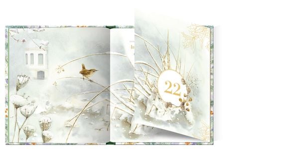 Produktbild: Adventskalenderbuch: Die Schneek&ouml;nigin (M. Bastin)