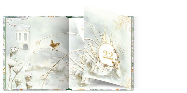 Produktbild: Adventskalenderbuch: Die Schneek&ouml;nigin (M. Bastin)