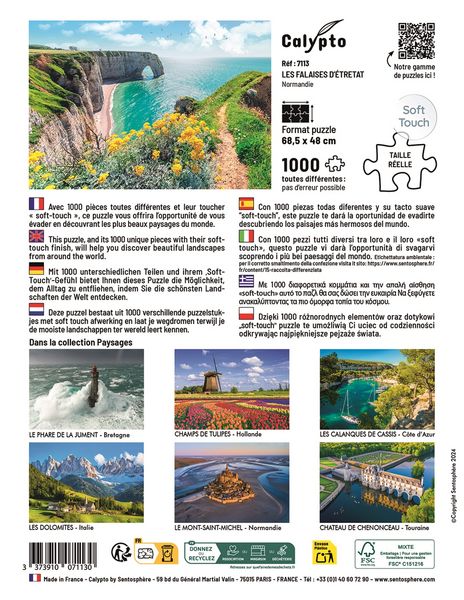 Produktbild: CALYPTO - Normandie 1000 Teile