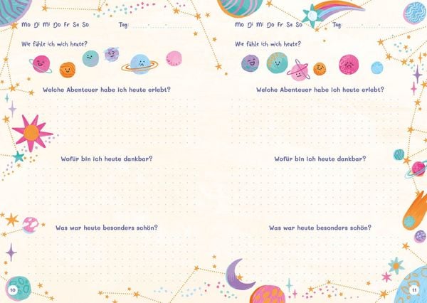 Produktbild: Ich bin stark und wunderbar &ndash; Das illustrierte Gef&uuml;hlstagebuch f&uuml;r Kinder ab 6 Jahren
