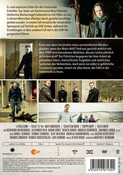 Produktbild: Stralsund - Teil 13-16 [2 DVDs]