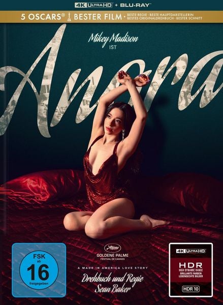 Anora - Limitiertes Mediabook (4K Ultra HD + Blu-ray)