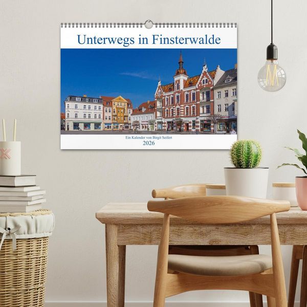 Produktbild: Unterwegs in Finsterwalde (Wandkalender 2026 DIN A3 quer), CALVENDO Monatskalender