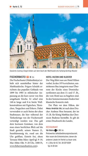 Produktbild: POLYGLOTT on tour Reisef&uuml;hrer Budapest